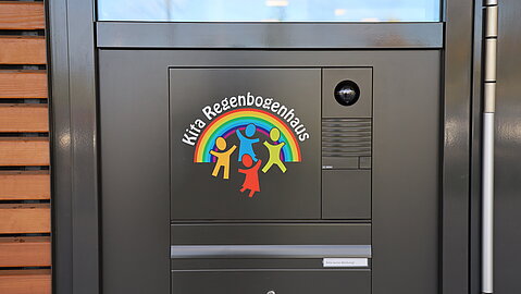 Das Logo der KiTa Regenbogenland